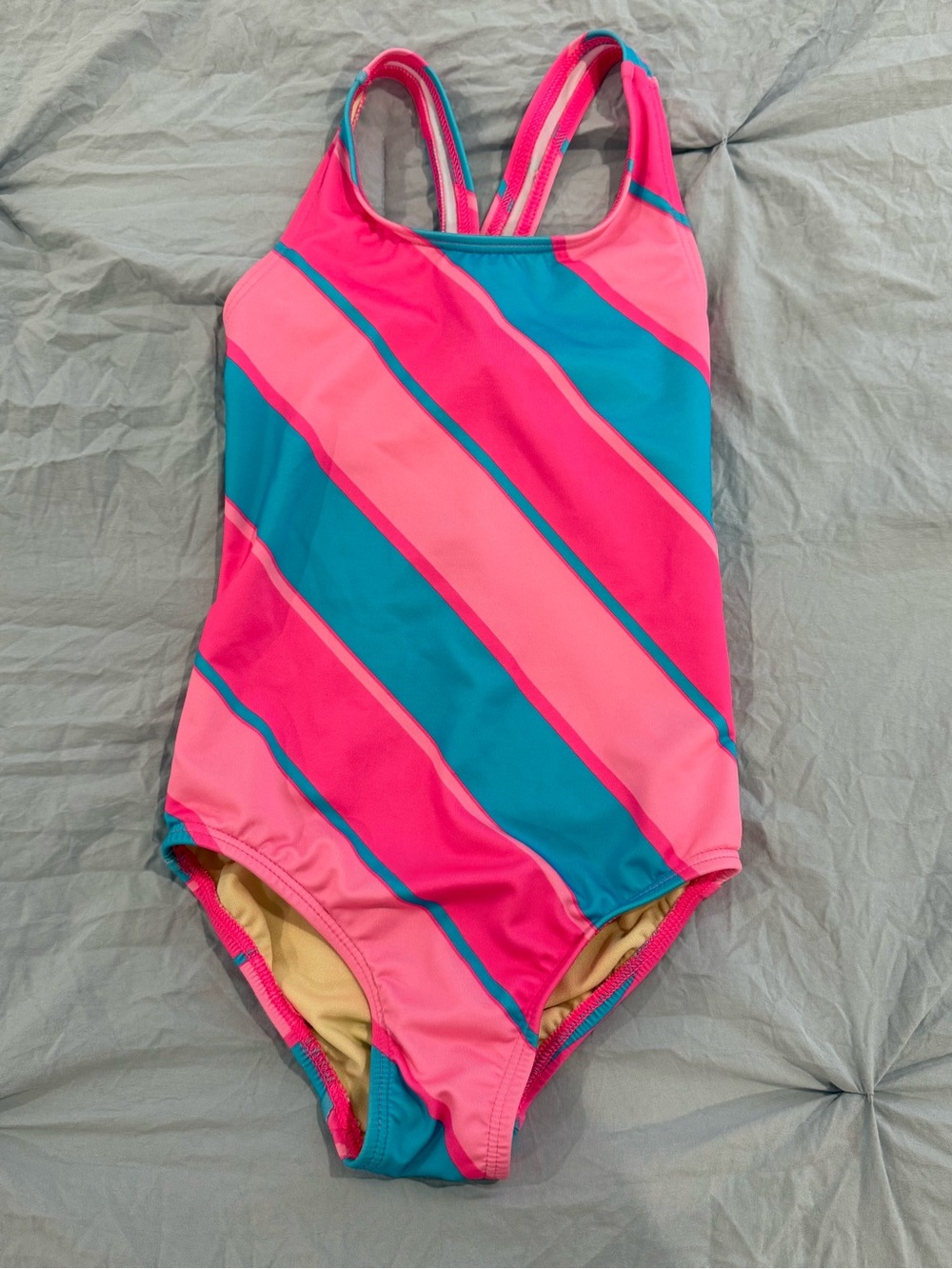 Lands End Girls Bathing suit Size XS 4-5